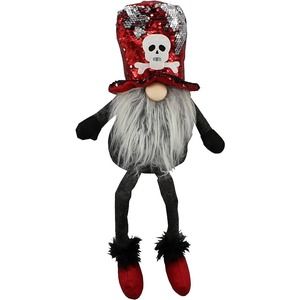 "Rocker Inspired Stuffed Gnome Decoration - Handmade - Admired By Nature"